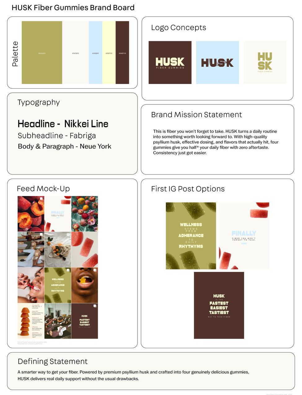 HUSK Fiber Gummies Brand