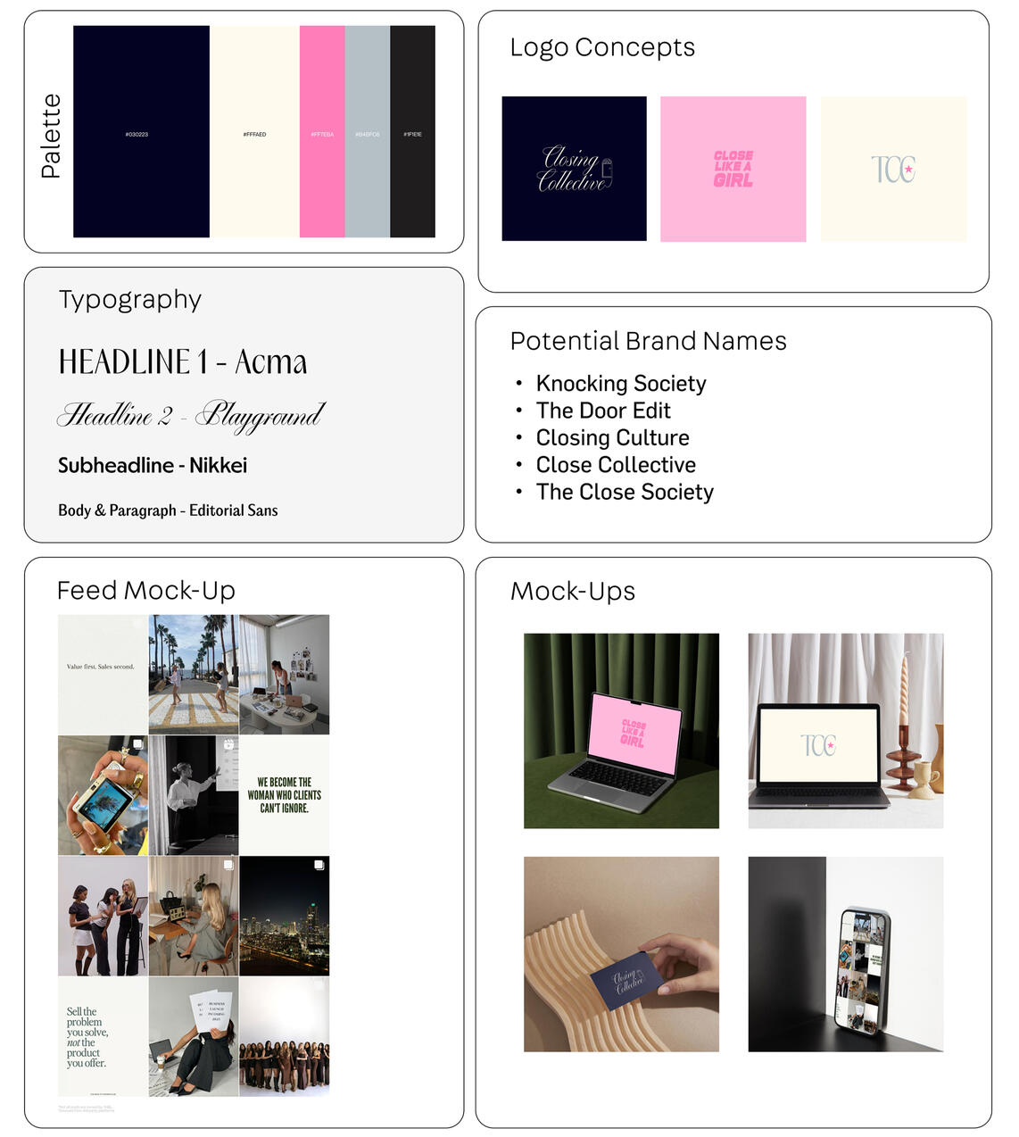 Female Sales Brand